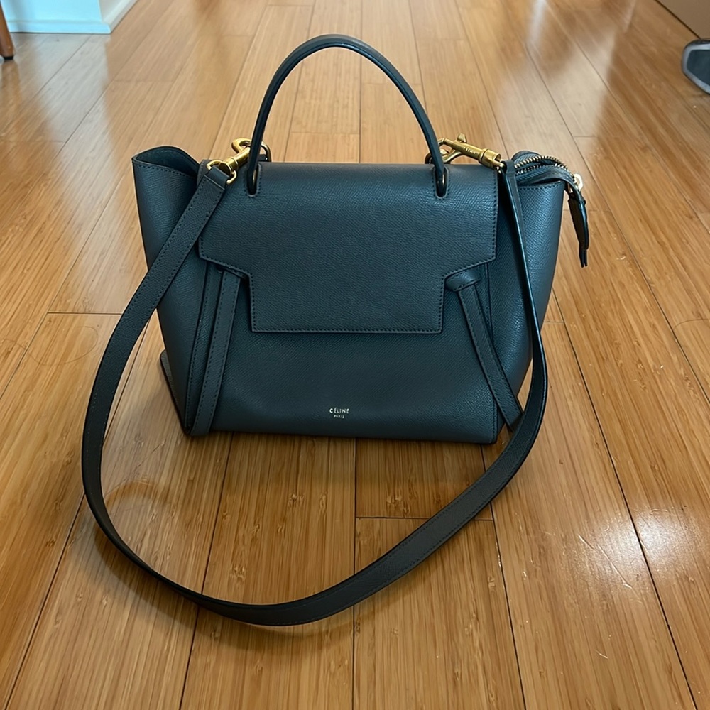 CELINE belt bag Mini in grey
